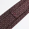 Slim Skinny Neckties Classic Mens Stripe Plaid Floral Wine Blue Wedding Ties Jacquard Woven Silk Neck Ties 8cm