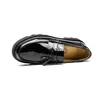 Chaussures habillées Nouveau Noir Mocassins Hommes Pu Chaussures En Cuir Respirant Slip-On Solide Casual Chaussures À La Main Livraison Gratuite Hommes Chaussures Habillées J230808