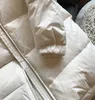 Nouveau automne et hiver 2022 veste en duvet femme étendue oie blanche épaissie sur le genou chaud manteau lâche MQD1