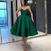 Party Dresses Wholesale Green Cocktail 2023 Elegant Satin Ball Gown Homecoming Vestidos de Gala Women Night Short Prom Dress