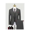 Men's Suits Custom Made Groom Wedding Dress Blazer Pants Business High-end Classic Trousers SA07-33999