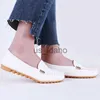 Scarpe eleganti Donna Scarpe piatte casual 2022 Primavera Autunno Mocassino piatto Scarpe da donna Slips Soft Punta tonda Denim Flats Jeans Scarpe Plus Size J230808