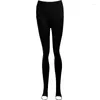 Leggings femme une vie sur la gauche femmes collants taille haute serré pantalon à fond mince polyvalent chaleur deux couleurs basique