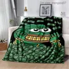 Koce Swocie 3D Pepe Frog twarz Karta z kreskówek do domu w sypialni sofa piknik