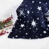 Blankets Swaddling Super soft plush sofa car bed cover fashion star note wool plush throw blanket warm winter children's adult bed cover Z230809