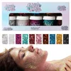 Body Glitter 10 Cores Face Set Eyeshadow Shimmer Gel Brilhante Para Lábios Bochechas Maquiagem Cosméticos 230808