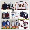 Kolorado''avalanche''Acle Makar Reverse Retro Hockey Jerseys Gabriel Landeskog Nathan Mackinnon Mikko Rantanen Valeri Nichushkin Josh Manson Devon