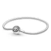 Bracelet Fine Jewelry Authentique 925 Sterling Sier Perle Fit Pandora Charm Bracelets Étoile Double Cercle Serpent Os Chaîne Or Rose Safet Dhuv7