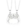 Pendentif Colliers De Mode 2 Pcs/ensemble Jeu Contrôleur Collier Pour Femmes Hommes Esthétique Aimant Couple Cou Chaîne Ras Du Cou Amoureux Bijoux Cadeau