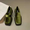 Jurk Schoenen Korea Mode Vierkante Neus Platform Loafers Vrouwen Luxe Fluwelen Mocassins Dames Brand Design Slip-on Jurk schoenen J230808