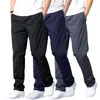 Męskie spodnie rozciągają spodnie męskie wiosna jesień męska mączka dobrej jakości prosta wiatroodport spodni plus rozmiar 6xl 7xl swobodna spodni 230808