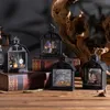 Другие мероприятия поставляют декоративные фонаря Vintage Halloween Portable Flisher Sandle Lamp для домашнего украшения Night Light Soft 230809