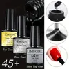 Kit Completo de Arte para Unhas: Conjunto de Esmaltes Semi-Permanentes com Secador de Unhas, Base Top Coat para Decoração