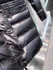 Jacka Womens Designer Down Winter Parka Päls Collar Dragkedjor med huva i mitten av långa rockar