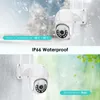 Camcorders 2MP WiFi IP Camera AI Human Detection Auto Tracking Home Security Surveillance P2P 5X Digital Zoom Night Vision