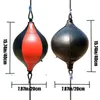 Punching Balls PU Punching Bag Double End Pear Boxing Bag Inflatable Reflex Speed Balls for MMA Muay Thai Training Adults Fitness Fight Ball 230808