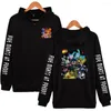 Men's Hoodies Novelty Five Nights At Fnaf Jacket Sweatshirt For Boys/Girls School High Quality Kid Coat Autumn Winter Clothing