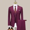 Men's Suits Custom Made Groom Wedding Dress Blazer Pants Business High-end Classic Trousers SA09-31599