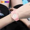 SKMEI Nuovi orologi sportivi per bambini con cinturino in TPU morbido Orologi da polso al quarzo per bambini impermeabili 50M per ragazzi e ragazze