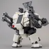 Diğer oyuncaklar 16cm Mecha Warrior Robot Yapı Taşları Çocuk Oyuncak Figür Model Kitleri Çocuklar İçin Tuğlalar Montaj Anime Asker Bebekler 230808