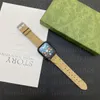 Роскошный G Дизайнер умные ремни для Apple Watch Band 49 мм 41 мм 45 мм 42 мм 38 мм 44 мм 40 мм подарки для часов iwatch 8 7 6 5 4 3 2 1 1 -й модный кожаный браслет