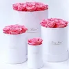バケツバレンタインデイギフトボックスローズ装飾花ガールフレンド妻ロマンチックフェスティバルプレゼント213Tを保持する永遠の花
