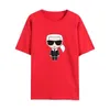 T-shirt pour hommes et femmes Funny Karls Casual Tee Hommes Mode Coton T-shirts Imprimer Court O-cou Régulier 20258T-shirts pour femmes TAILLE S-XXXXXL