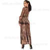 Sexiga Clubwears Women Sequined Cardigan Coat for Party Club Night Cocktail Prom Spark Duster Open Front Outwear Paisley Mönster Long Hleeves T230809