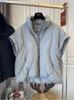 Kamizelki damskie damskie kamizelka damska - bawełniana kurtka dla kobiet lekka wodoodporna oporna na opakowanie puffer
