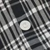 Giacche da uomo Vintage Bottoni mentali classici scozzesi per uomo Cappotto giacca camicia monopetto con risvolto oversize e donna 3 colori 230809