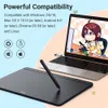 Grafik Tabletler Pens Ugee S1060WS640W Kablosuz Çizim Tablet Dijital Grafik Destek Android Windows Mac Yazma Tasarım 230808