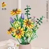 Other Toys Panlos Blocks Kids Building Bricks Girls Flowers Bouquet Puzzle Home Decor Women Holiday Gift 655001 655002 655007 655008 230809