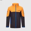 Pb2f 2023 Formula One Giacche moda uomo Cappotto F1 Racing Team Nuovo sito ufficiale Mclaren Maniche lunghe Primavera Autunno Sport all'aria aperta Antivento