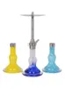 Shisha Narguilé Ensemble En Acier Inoxydable Verre Pot Narguilé Accessoires Silicone Tube Poignée Fumée Vaporesso Narguile Complet Shisha Pip HKD230809