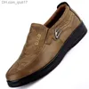 Zapatos de vestir Zapatos casuales para hombres Zapatos de cuero casuales para hombres exclusivos Zapatos de gamuza sintética cómodos y modernos para hombres Zapatos planos para hombres de verano Z230809