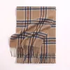 Sciarpe Sciarpa di lana per uomo Scozzese tartan stile britannico Inverno caldo Cashmere Uomo d'affari classico Bufandas 180 30 Cm