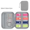 Watchcase Bag Multifunction Travel Carrying For Smart Watch Strap Band Bands Cable Bag Pouch Portable Case Casing Armband Storage Box