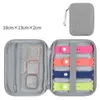 Watchcase bag Multifonction Travel Carrying pour Smart Watch Strap Band Bands cable Bag Pouch Portable Case Casing bracelet Storage Box