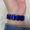 Strand Naturel Lapis Lazuli Pierre Perles Bracelet Bijoux Bracelet Pour Femme Homme Cadeau En Gros!