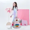 Rugzakken Bikab schooltassen 3 in 1 kindertassen voor meisjes Kawaii rugzak waterdichte kinderen schooltassen voor meisjes 16" Tassen voor meisjes set tas 230809