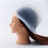 Coupe Cap Silicone Cheveux Coloration Cap Crochet Aiguille Professionnel Couleur Colorant Surbrillance Ensemble Réutilisable Glaçage Teinture Outils Salon De Beauté 230809