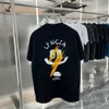 Übergroße T -Shirt -Herren runder Nacken Sweatshirt BB Lacga Designer T -Shirt 3D Printkurzes Kurzarm T -Shirts Männer Frauen Pullover Polos Sommer Baumwolle Tee