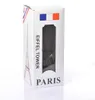 Eiffel Tower Hookah Kettle Arabian Shisha Double-Barreled Water Pipe Portable Smoking Accessories Home Möbler Dekoration HKD230809