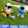 Electric/RC Animals RC Robot Toy Smart Football Battle Remote Control Robot Parent-Child Electric Toys Education Toys for Boys Kids Christmas Gift 230808