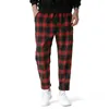 Męskie spodnie mody Plaid Joggers spodnie marka japońska streetwear jogging men men harajuku swobodne sporty sporty męskie ubranie 230808