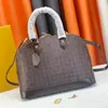Designer Bag Womens impression classique Sac à main Mode sac à bandoulière en cuir Sac à bandoulière portable de grande capacité # 53152