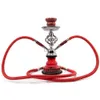 2 Schläuche Glas Shisha Chicha Shisha Pfeife Narguile Pipa Completo Cachimba für Rauchzubehör Nargile Sisha 5 Farbe HKD230809