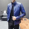 Men's Jackets Men Slim Autumn Brand 2023 Causal Vintage Leather Jacket Coat Spring Outfit Design Motor Biker Pocket PU 230808