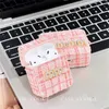 Embroidery Earphone Accessories Cases For Apple 1/2 3 Ear Case Air Series Pro Fashion Earphones Bluetooth Headset Protector Cover