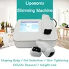 Liposonix Máquina para perder grasa Eliminación de celulitis Ultrasonido Levantamiento de la piel Dispositivo de belleza para contornear el cuerpo 525 disparos cada cartucho